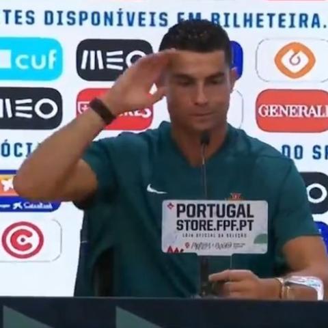 رونالدو - صورة متداولة على إكس