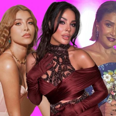 النجوم والفائزون في حفل جوائز مهرجان الفضائيات العربية