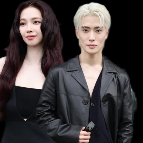 كارينا من Aespa وجيهيون من NCT في عرض أزياء برادا لربيع 2025