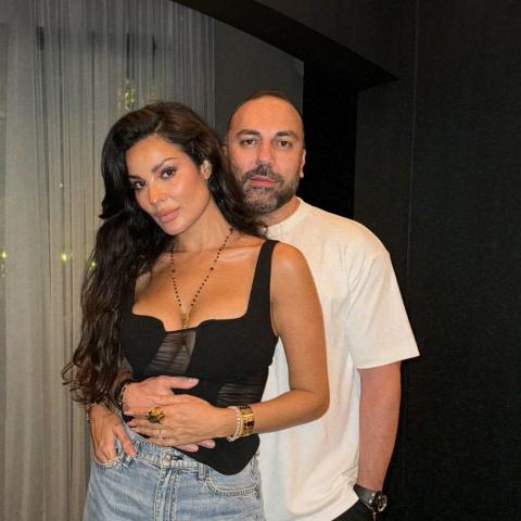 نادين نجيم و خطيبها ناريغ ناربيكيان - صورة من انستقرام