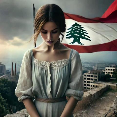 صورة معبرة عن الوضع في لبنان - من السوشيال ميديا