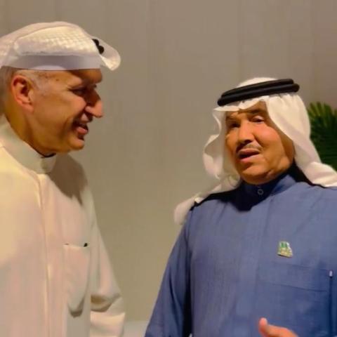 محمد عبده و سالم الهندي - صورة معدلة