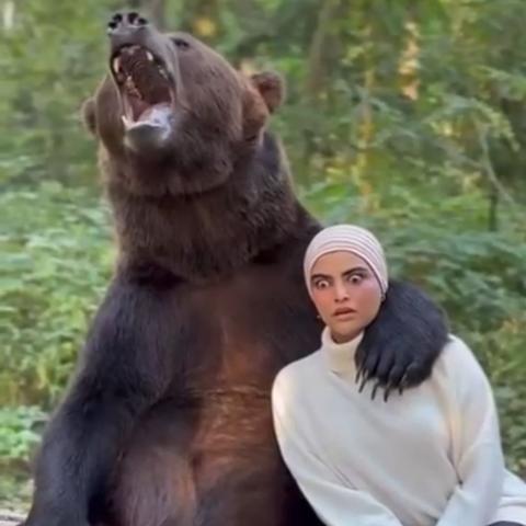 سارة الودعاني - صورة معدلة من السوشيال ميديا