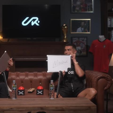 جورجينا رودريغيز  و رونالدو - صورة معدلة