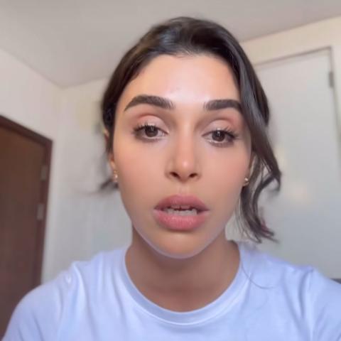 ياسمينا زيتون - صورة معدلة من السوشيال ميديا