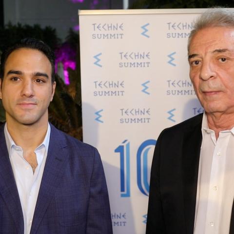 محمود حميدة يدعم ابنه خالد في رقمنة أرشيف الفنانين