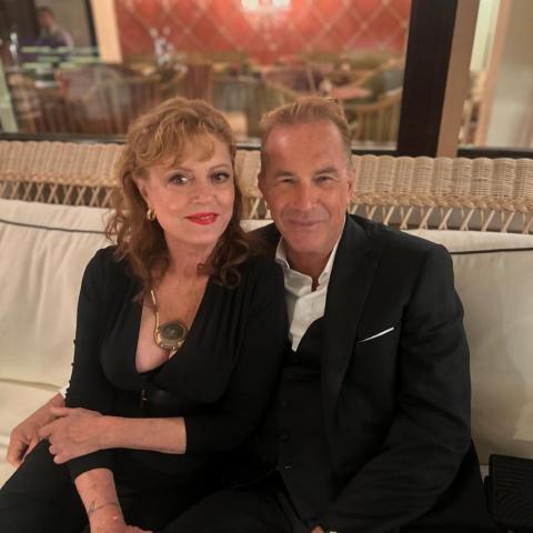 كيفن كوستنر وسوزان ساراندون - إنستغرام