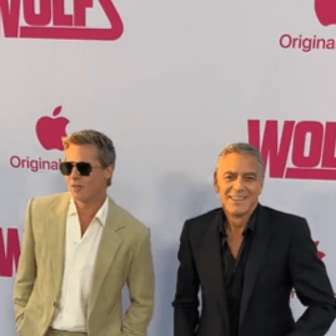 براد بيت و جورج كلوني - صورة معدلة