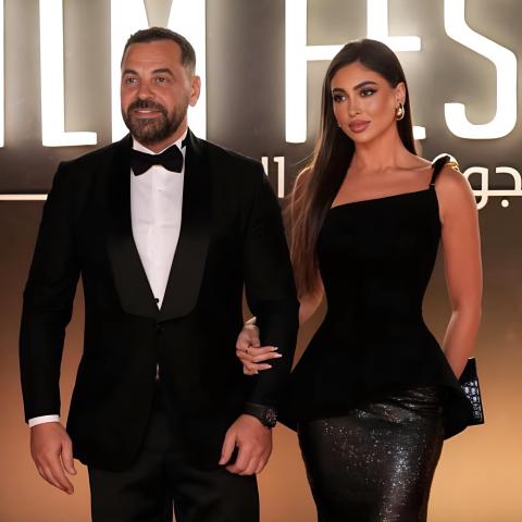 طارق العريان ونيكول سعفان