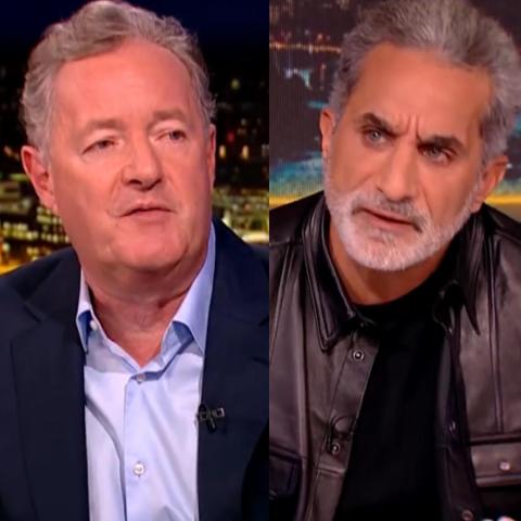 باسم يوسف وبيرس مورغان - إنستغرام