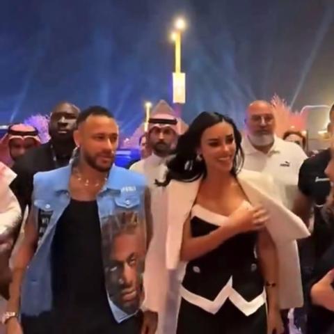 نيمار وبرونا بيانكاردي - إكس