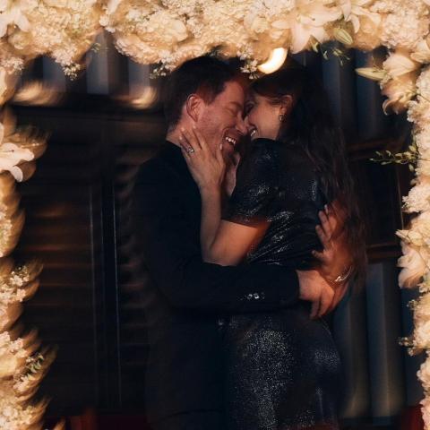 نينا دوبريف وشون وايت - إنستغرام