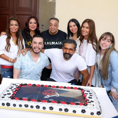 كاست مسلسل روج أسود