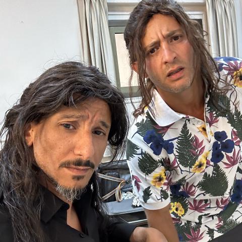 خالد منصور وشادي ألفونس - صورة من إنستقرام