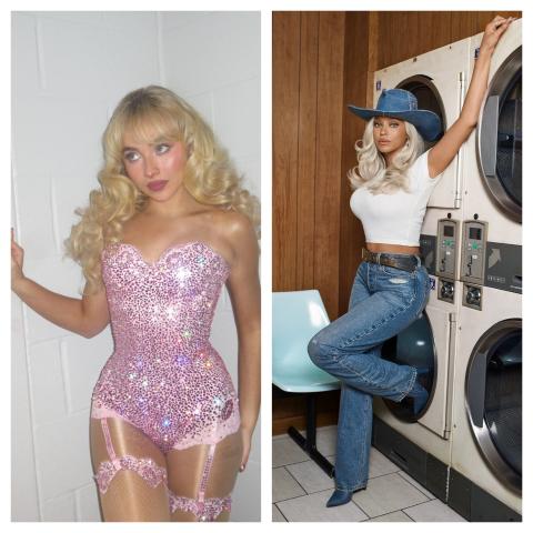 سابرينا كاربنتر  وبيونسيه