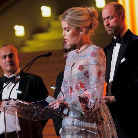 ليدي كيتي سبنسر و الأمير ويليام - صورة من حساب Kitty Spencer بانستقرام