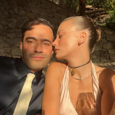 سريناي ساريكايا مع حبيبها مارت ديمير - صورة من إنستقرام