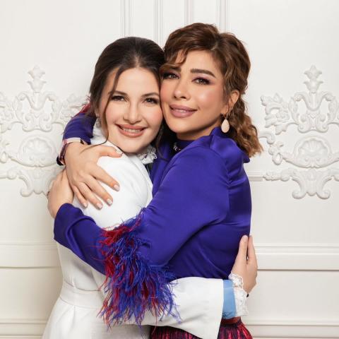 شام الذهبي ووالدتها أصالة - صورة من إنستقرام