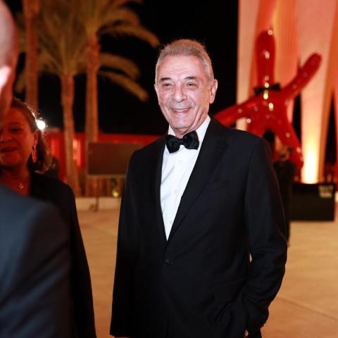 محمود حميدة من حفل إفتتاح مهرجان الجونة