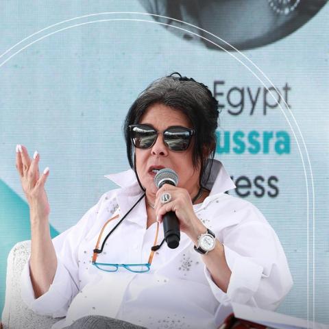 إسعاد يونس من مهرجان الجونة السينمائي - صورة من انستقرام