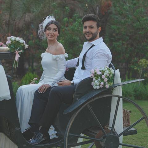 أحمد الخفاجي وساندي جمال