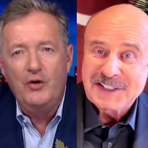 الدكتور فيل وبيرس مورغان - إكس