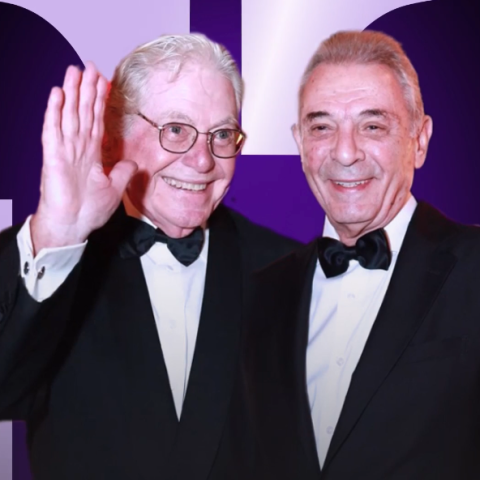 محمود حميدة وحسين فهمي - صورة معدلة