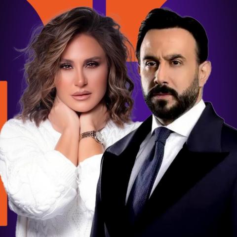 قصي خولي و ديمة قندلفت - صورة معدلة