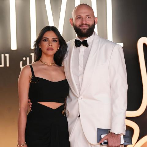 محمد وفا و زوجته يارا قاسم - صورة من انستقرام