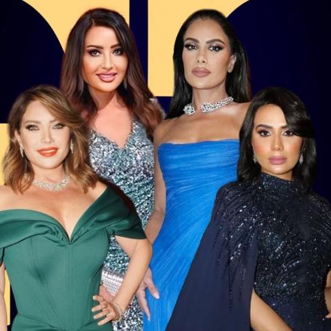 سلافة معمار و لطيفة التونسية و صبا مبارك و لبنى عبدالعزيز - صورة معدلة