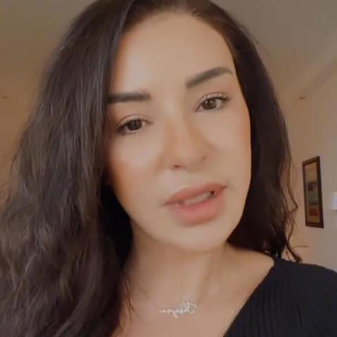 ماغي بو غصن - صورة معدلة من السوشيال ميديا