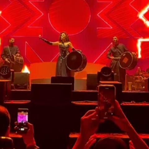 ميريام فارس من سباق الفورميلا 1 بقطر