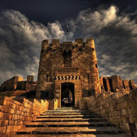 قلعة حلب - صورة من السوشيال ميديا