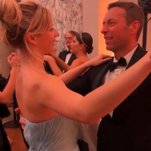 كريس مارتن وإبنته آبل - إكس