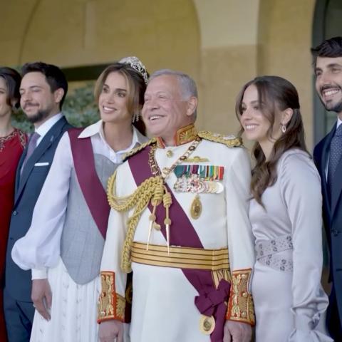 الملكة رانيا وعائلتها - إنستغرام