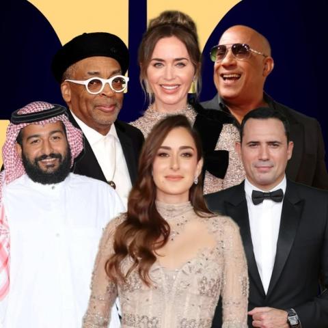 البحر الأحمر يجمع النجوم العرب بنجومهم العالميين المفضلين - صورة معدلة