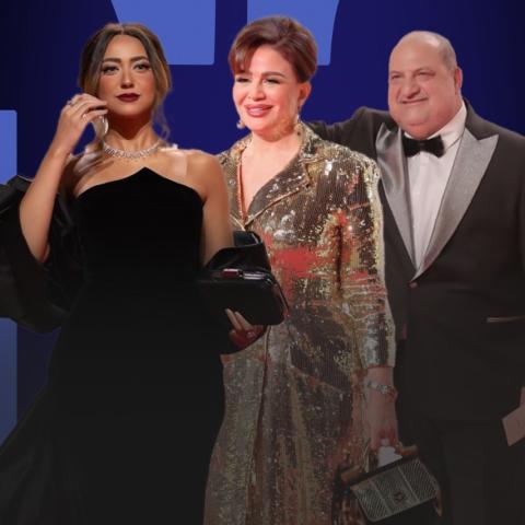 خالد الصاوي و إلهام شاهين و هند عبد الحليم - صورة معدلة