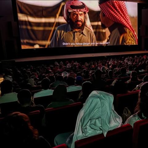 من فيلم هوبال - صورة من حساب المخرج عِـز الشلاحي على إنستقرام