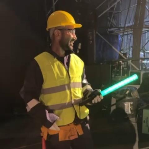 أحمد سعد - صورة معدلة من السوشيال ميديا