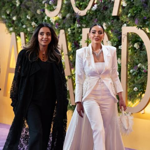 فاطمة الصفي و هبة حماده - صورة من انستقرام