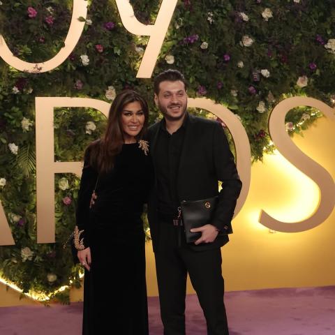 نادين الراسي مع ابنها مارك حدشيتي - صورة من انستقرام