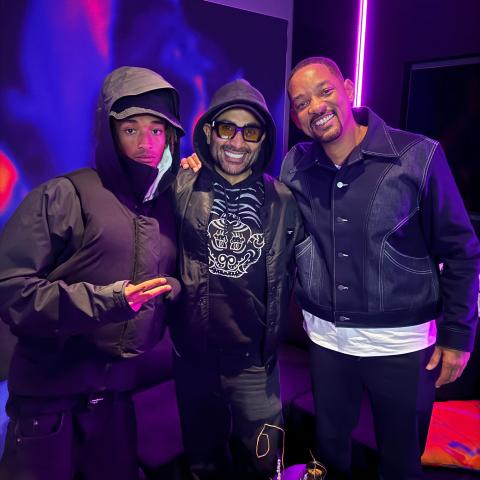 أحمد سعد وويل سميث ونجله