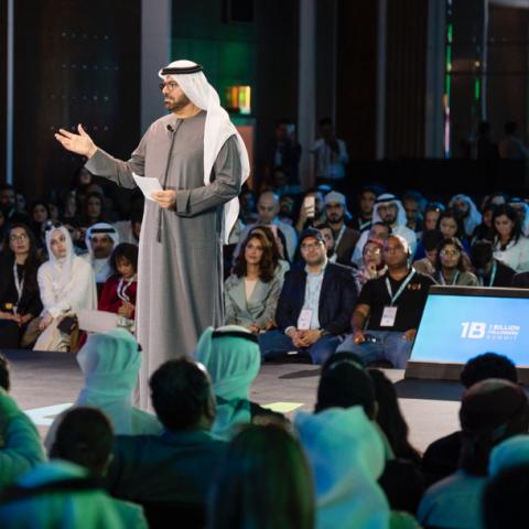 محمد القرقاوي - قمة المليار متابع - 1 Billion Summit