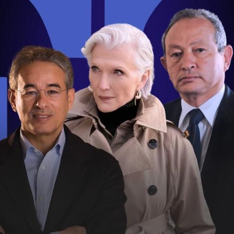 محمد العبار و نجيب ساويرس وماي ماسك - صورة معدلة