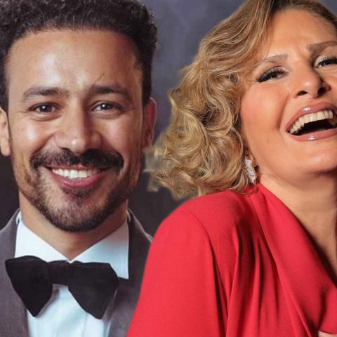 يسرا و احمد داود