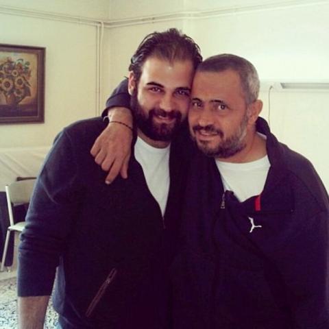 جورج وسوف مع ابنه وديع الراحل - صورة ن انستقرام