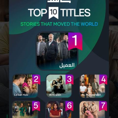 توب 10 مسلسلات الأكثر مشاهدة على شاهد خلال عام 2024 - مصدر الصورة إنستغرام