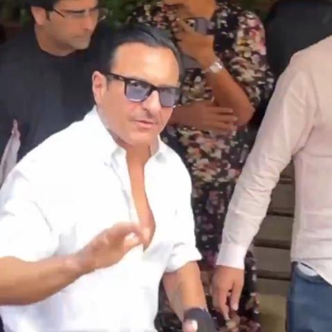 سيف علي خان - صورة معدلة من السوشيال ميديا