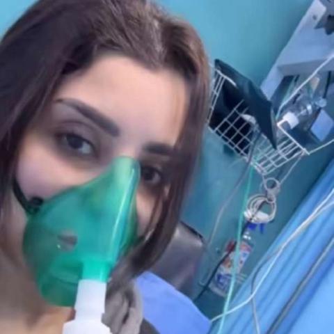 أيتن عامر تتعرض لوعكة صحية