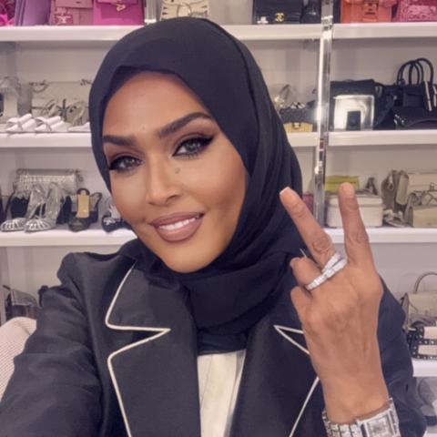 وعد ترتدي الحجاب قبل أايم من شهر رمضان - صورة من انستقرم